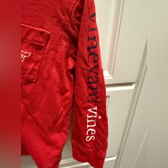 Vineyard Vines Red Long Sleeve Tee TShirt Sz 2T - Picture 3 of 5